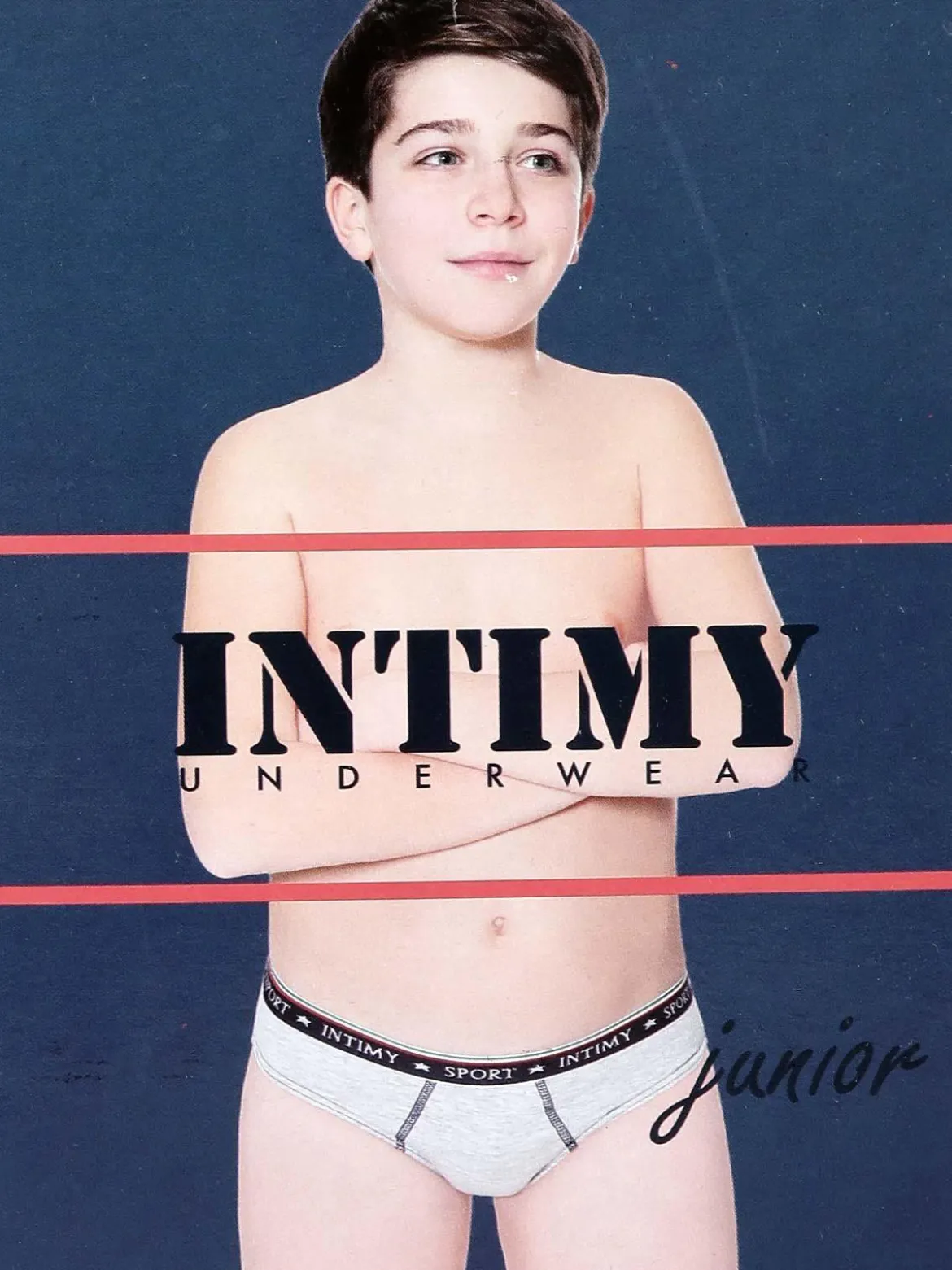 Intimy Junior Slip bambino con stampa pois