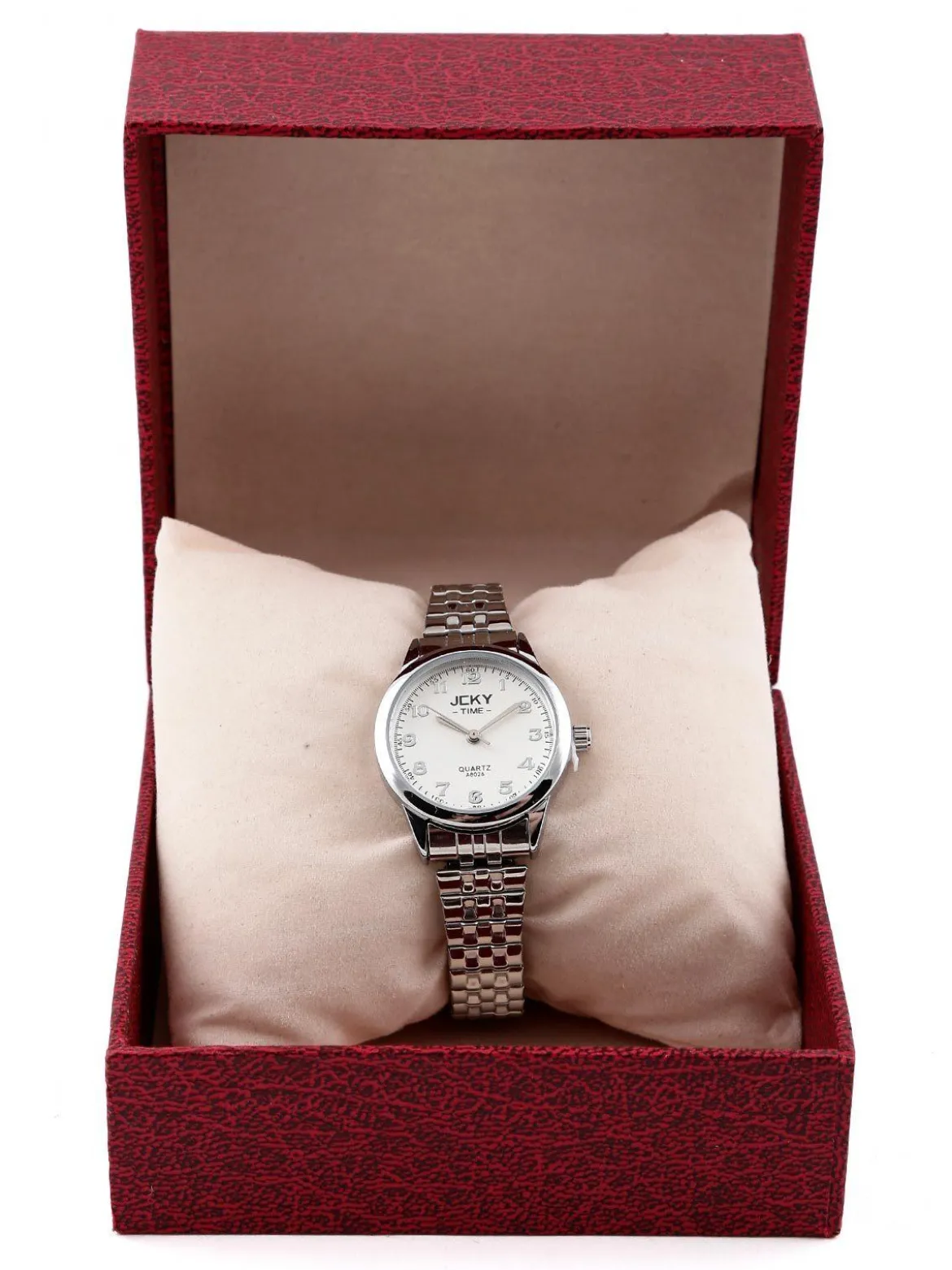 Jcky Orologio da polso donna con cinturino elastico