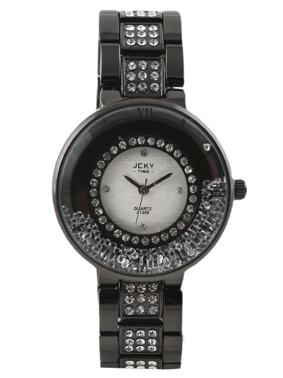 Jcky Orologio da polso donna con strass