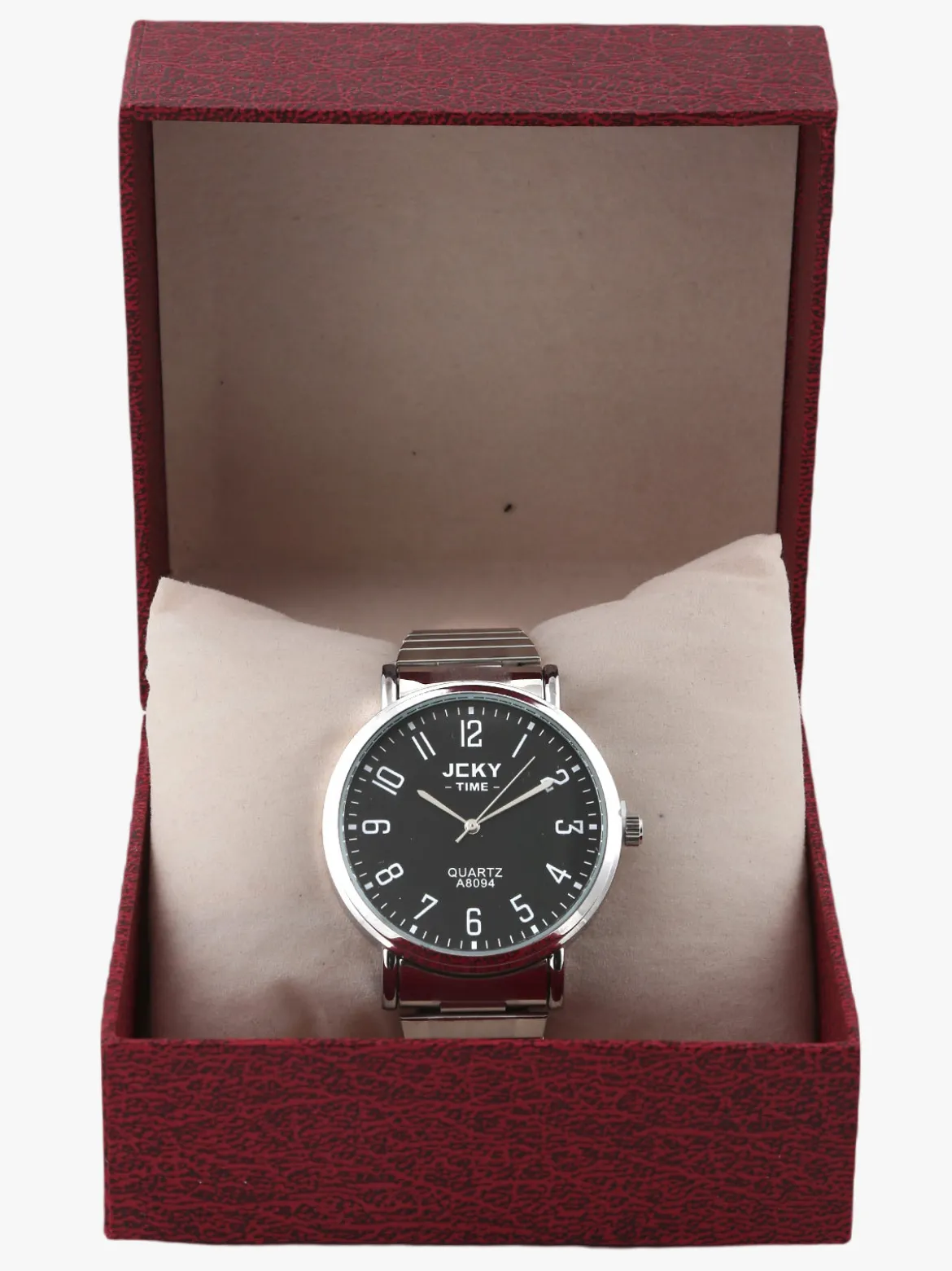 Jcky Orologio da polso uomo con cinturino elastico