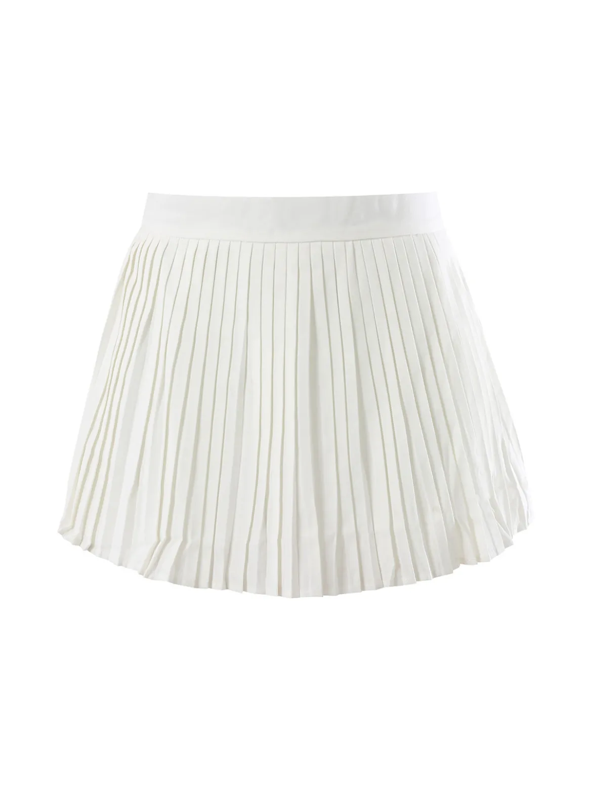 Jeans Louise Francoise Gonna a pantalone da donna plissettato - bianco
