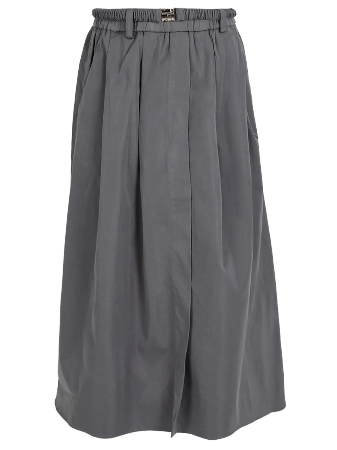 Jeans Louise Francoise Gonna donna midi a vita alta con cintura in vita