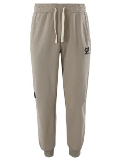 Jeans Yesed Pantaloni sportivi da uomo con coulisse e polsini - fango