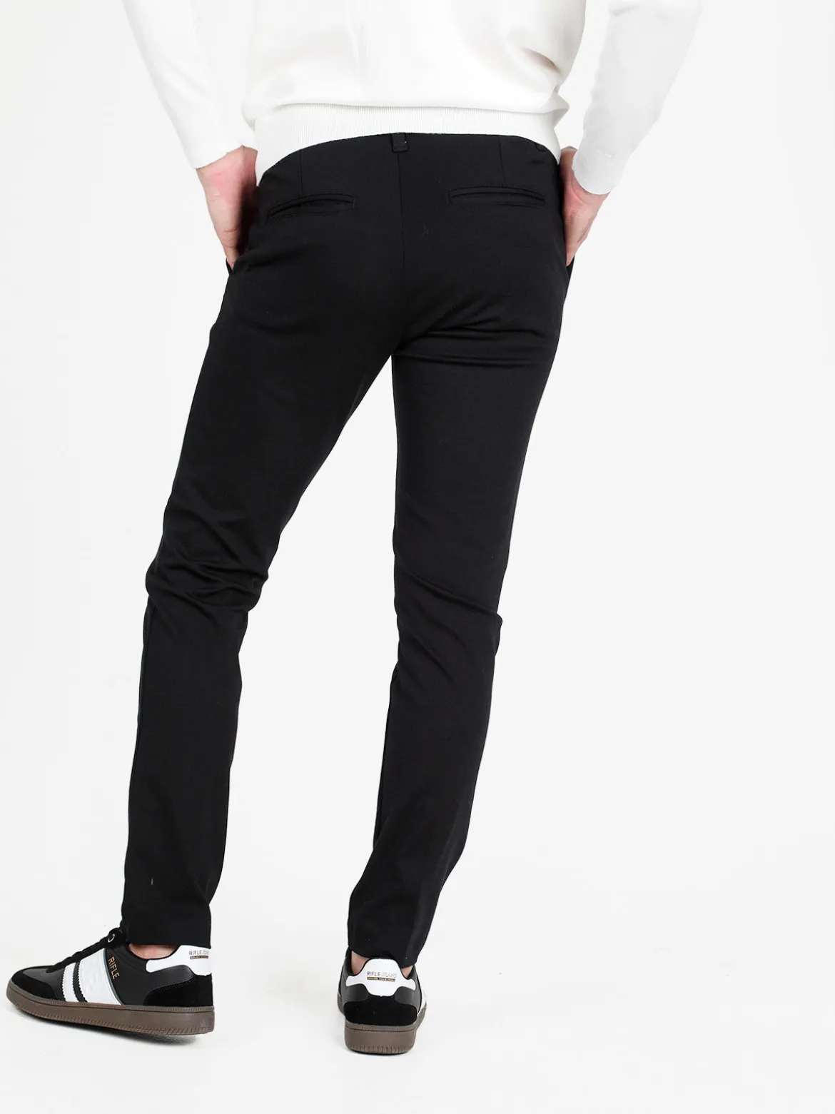 J.E. Mc Collum Pantaloni casual da uomo a gamba dritta
