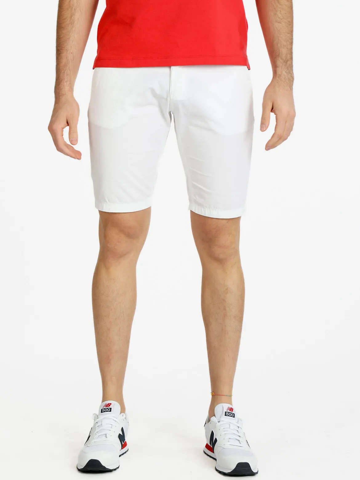 Johnny Looper Bermuda da uomo in cotone regular fit