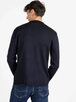 Johnny Looper Blazer uomo in maglia - blu scuro