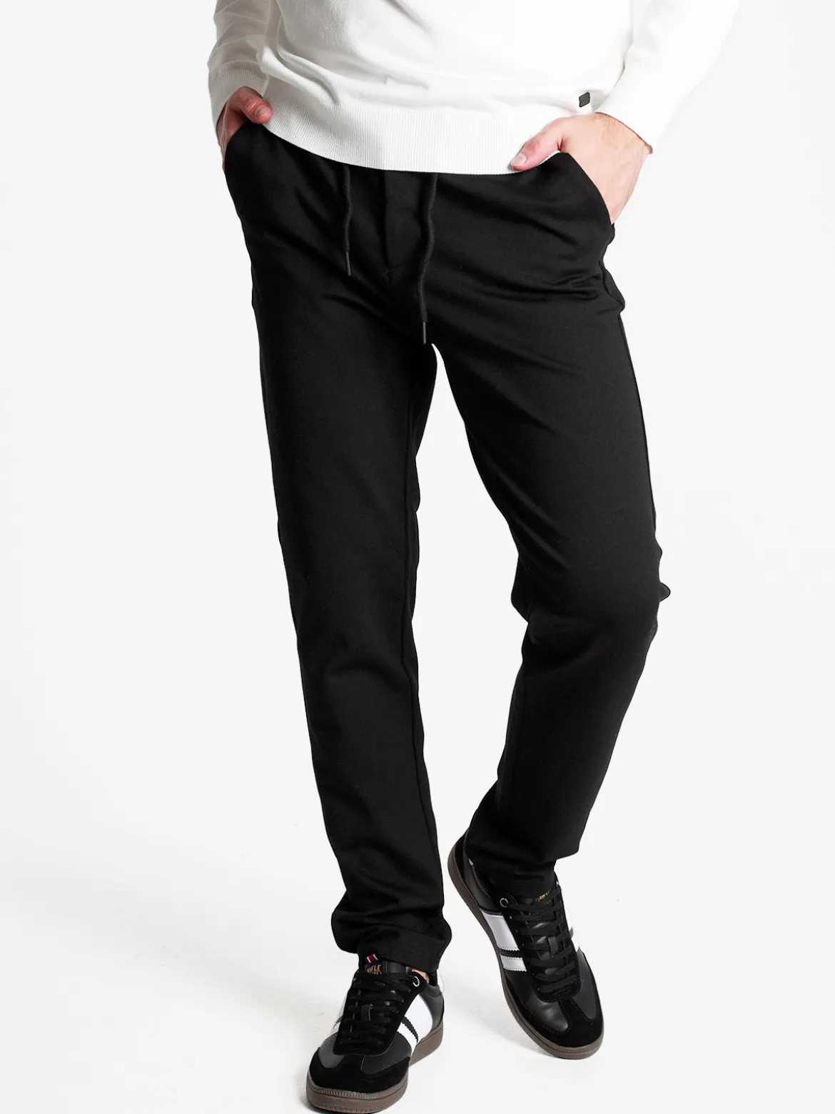 Johnny Looper Pantaloni casual da uomo con coulisse
