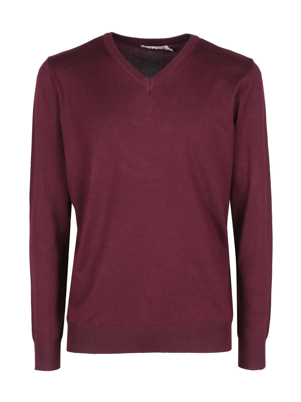 Johnny Looper Pullover da uomo in maglia con scollo a V
