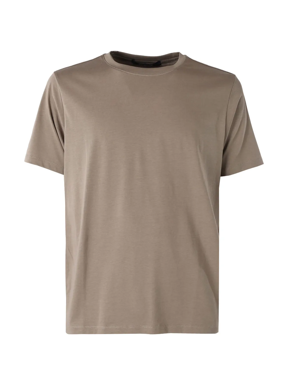 Johnny Looper T-shirt girocollo da uomo in cotone - taupe