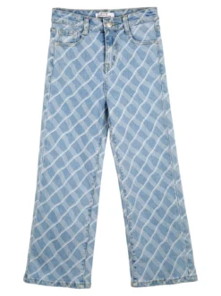 J Y Jeans da bambina geometrici a gamba dritta - jeans