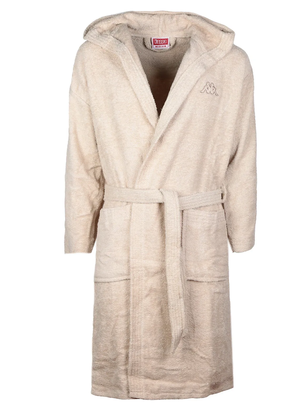 Kappa Accappatoio unisex in spugna con cappuccio