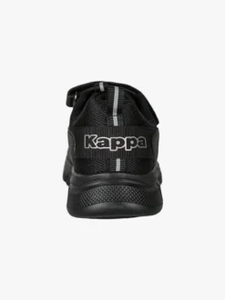 Kappa BREEZE Sneakers da bambino sportive in mesh con cinturino a strappo - nero