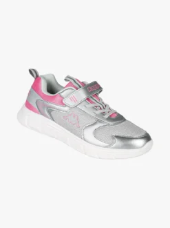 Kappa BREEZE Sneakers sportive da ragazza con cinturino a strappo - argento