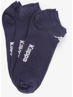 Kappa Calze corte in cotone jersey 3 pezzi