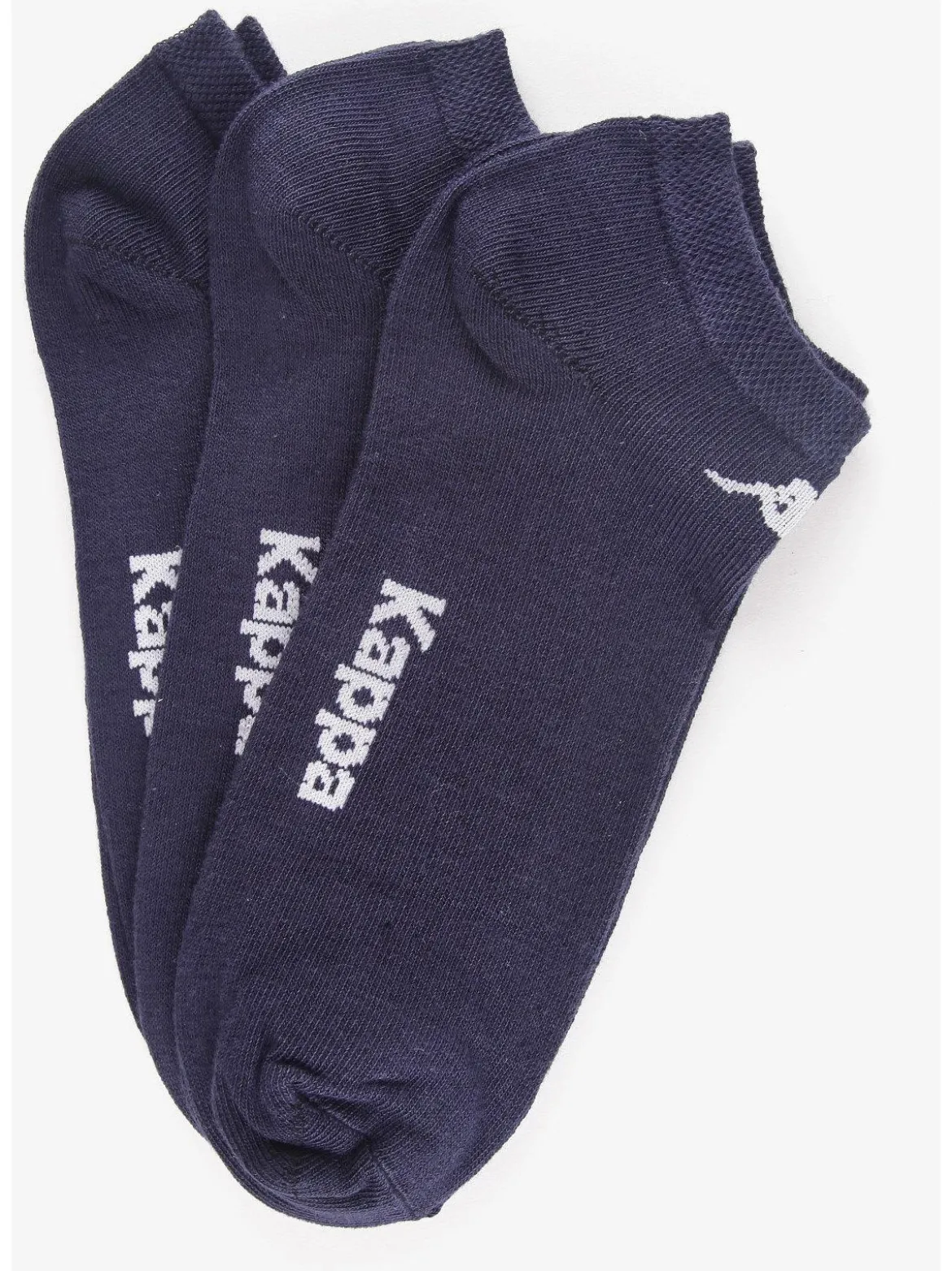 Kappa Calze corte in cotone jersey 3 pezzi
