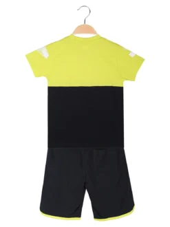 Kappa Completo corto da bambino in cotone con t-shirt e bermuda
