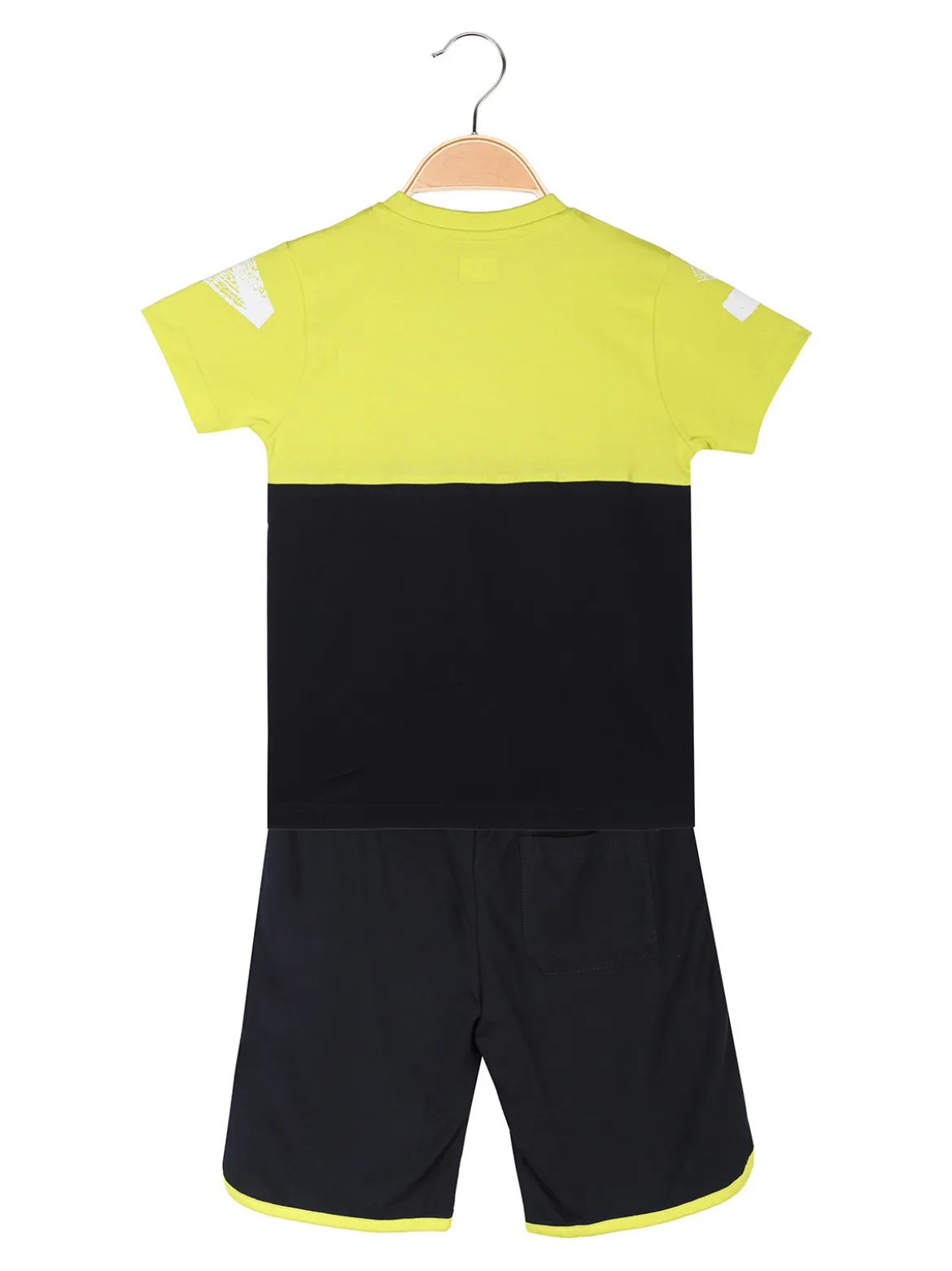 Kappa Completo corto da bambino in cotone con t-shirt e bermuda
