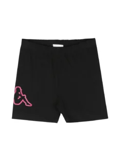 Kappa Completo corto da neonata in cotone con t-shirt orsacchiotto e shorts - verde chiaro