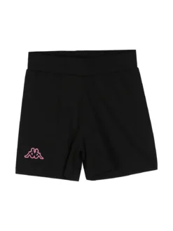 Kappa Completo corto da ragazza in cotone con t-shirt mimetica e shorts - rosa