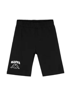 Kappa Completo corto 2 pezzi da ragazzo con t-shirt mimetica e bermuda - grigio