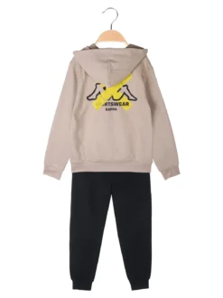 Kappa Completo da bambino 2 pezzi con cappuccio - sabbia