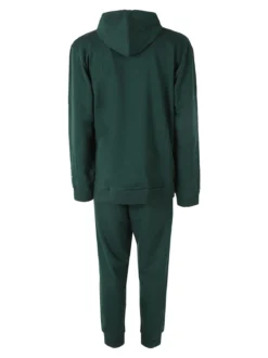 Kappa Completo tuta da uomo 2 pezzi con cappuccio e logo - verde