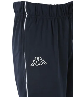Kappa Completo tuta da uomo 2 pezzi in misto cotone - blu scuro