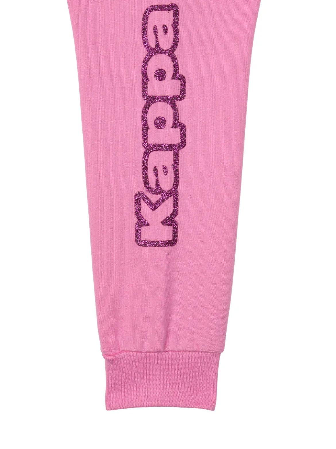 Kappa Completo tuta 2 pezzi da neonata con interno felpato - rosa