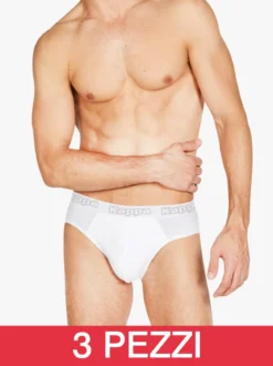 Kappa Confezione 3 pezzi slip da uomo