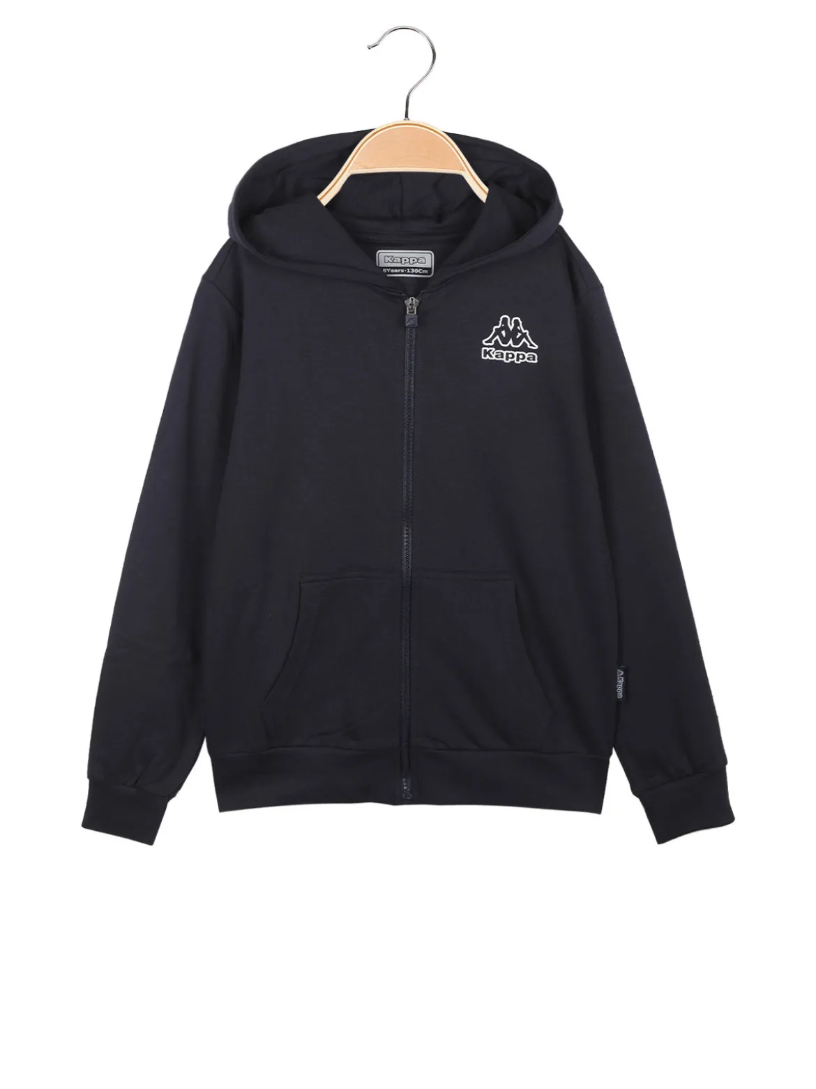 Kappa Felpa da bambino con cappuccio e zip