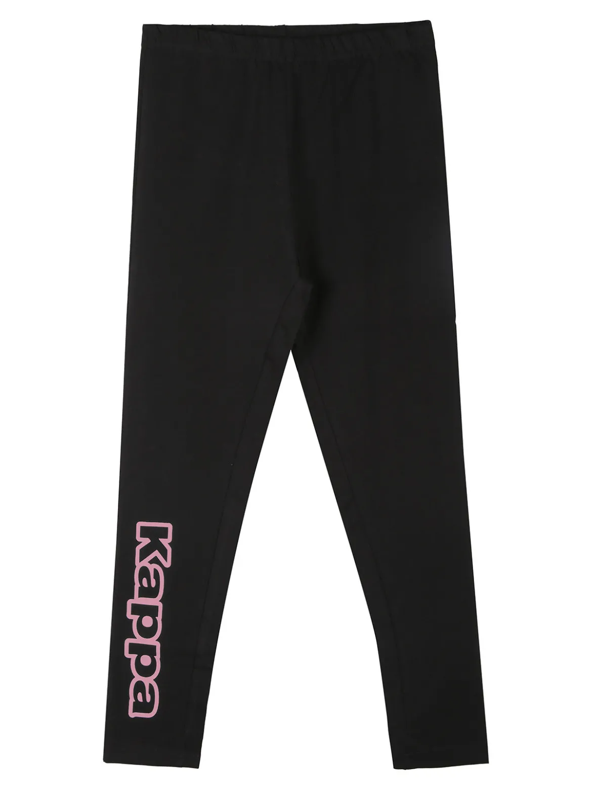 Kappa Leggings sportivo da bambina con logo - nero