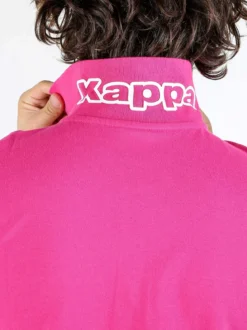 Kappa Polo da uomo in cotone a manica corta con logo