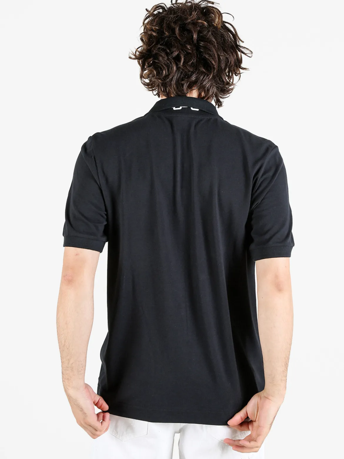 Kappa Polo da uomo in cotone a manica corta con logo