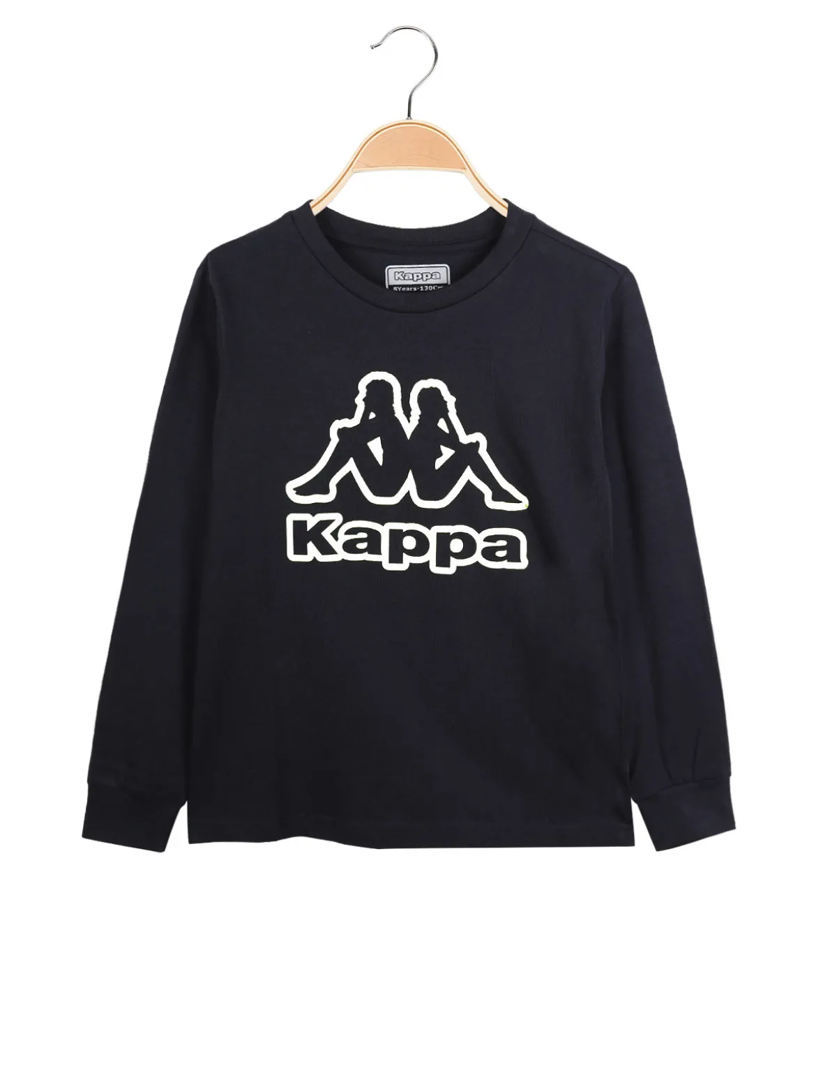 Kappa T-shirt da ragazzo a maniche lunghe in cotone