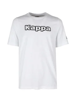 Kappa T-shirt da uomo in cotone con stampa scritta