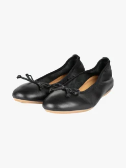 Keys Ballerine donna in pelle con fiocchetto