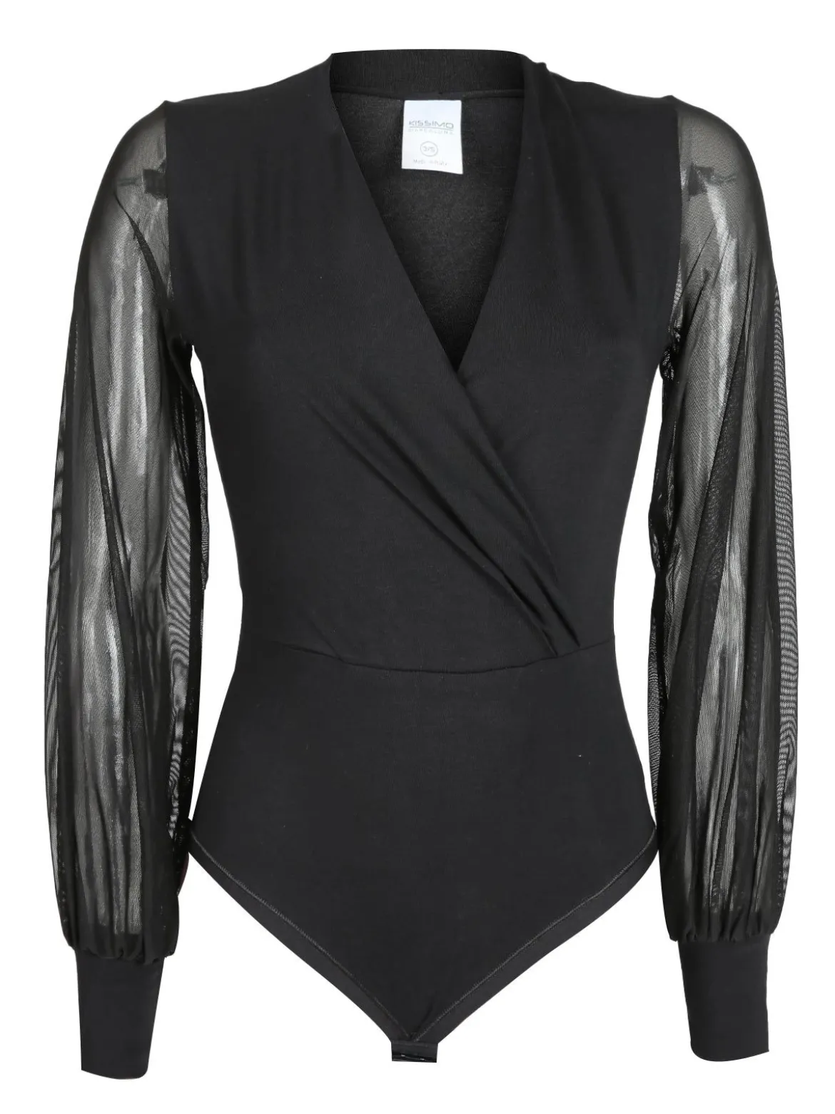 Kissimo CASSANDRA Maglia a body con maniche velate