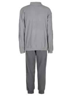 Kissimo Pigiama in pile da uomo full zip