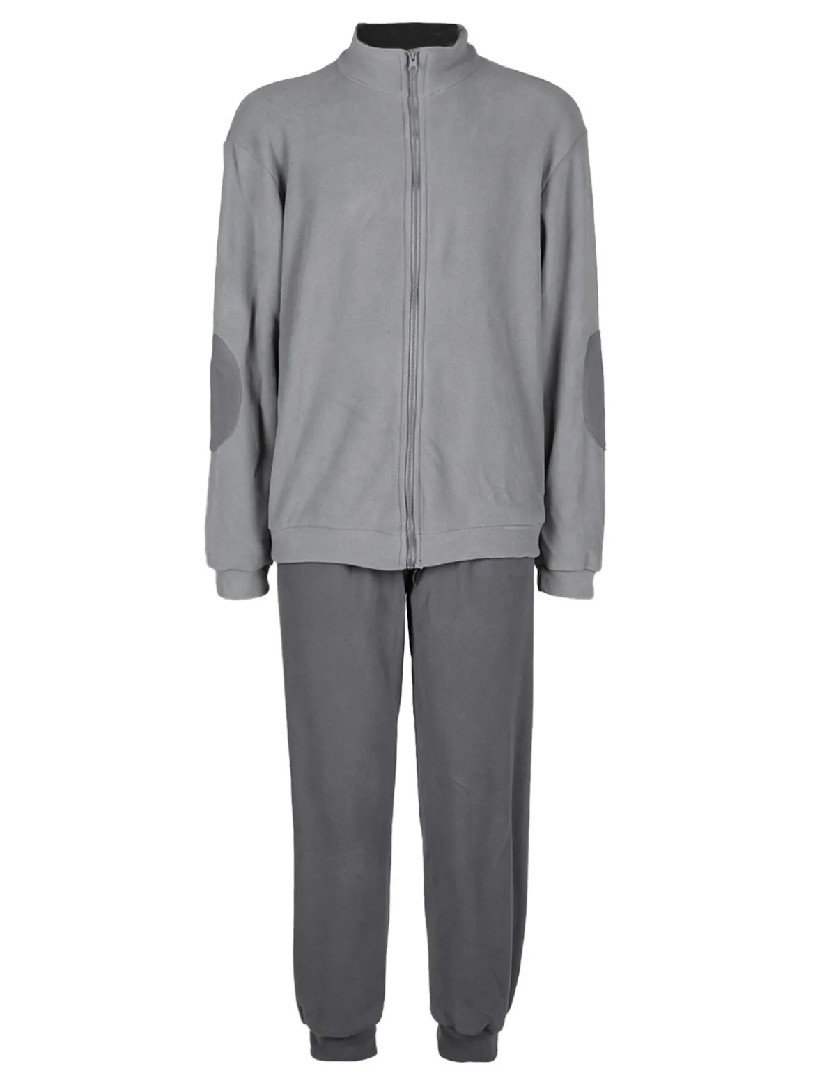 Kissimo Pigiama in pile da uomo full zip