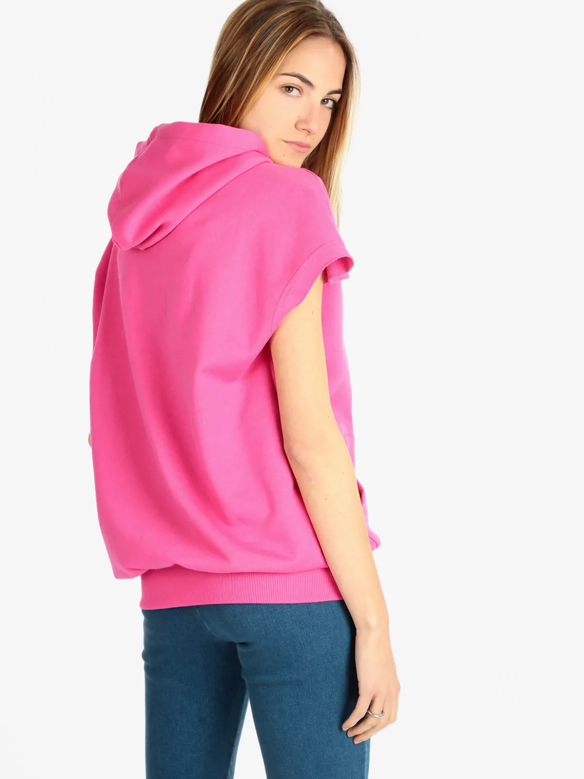 Ladp Felpa manica corta donna
