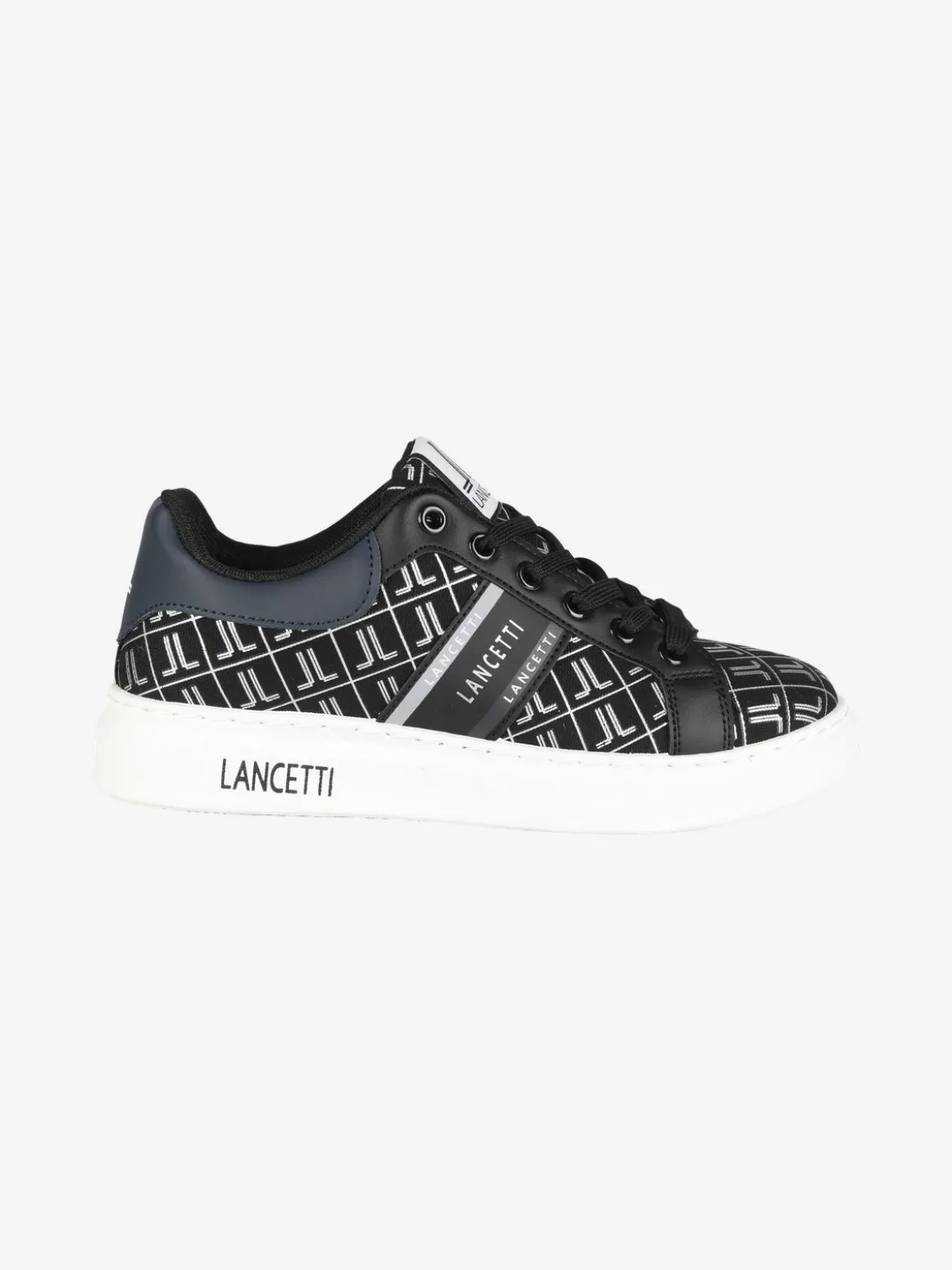 Lancetti Sneakers da donna stringata con logo