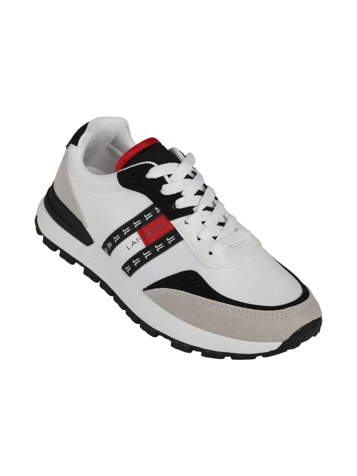 Lancetti Sneakers stringate da uomo bicolore