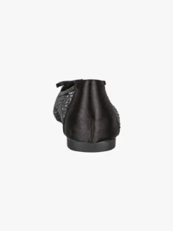 Laura Biagiotti Ballerine donna in tulle con strass - nero