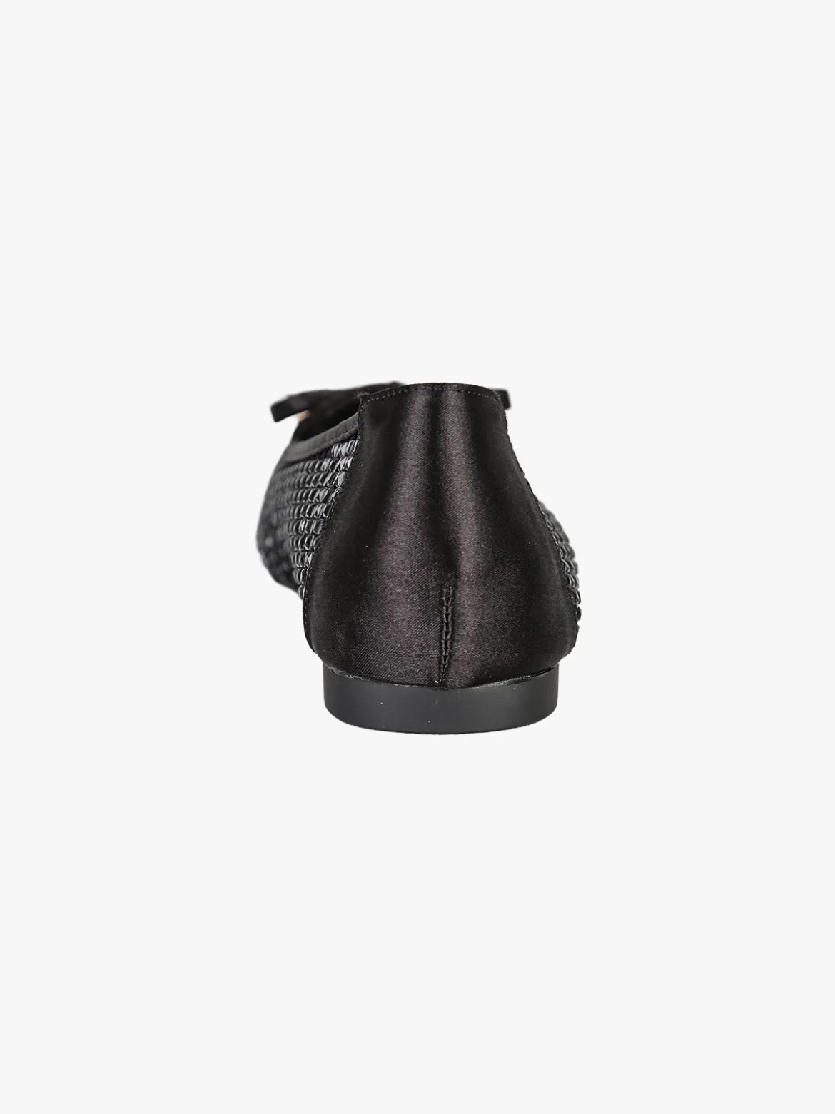 Laura Biagiotti Ballerine donna in tulle con strass - nero
