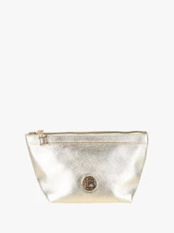 Laura Biagiotti Beauty case piccolo con logo - oro