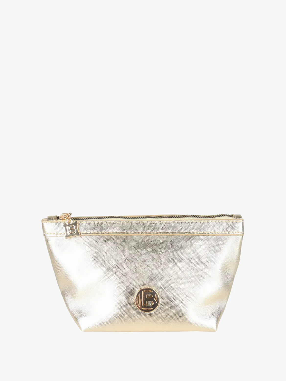 Laura Biagiotti Beauty case piccolo con logo - oro
