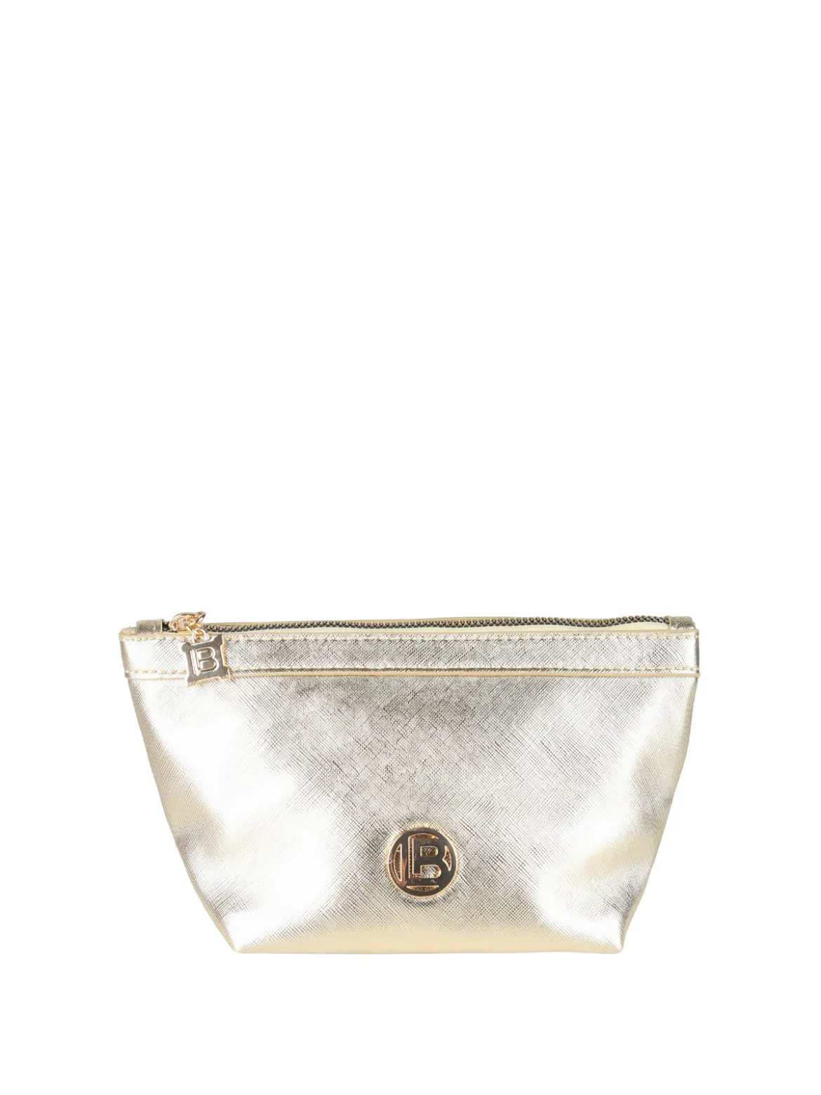 Laura Biagiotti Beauty case piccolo con logo - oro