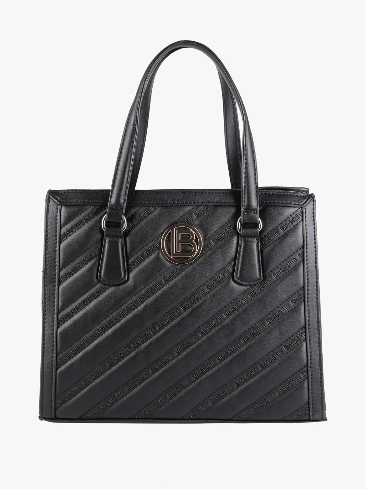 Laura Biagiotti Borsa a mano da donna con parte frontale trapuntata