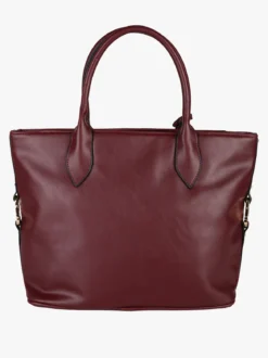 Laura Biagiotti Borsa donna tote con trama a rombi - bordeaux
