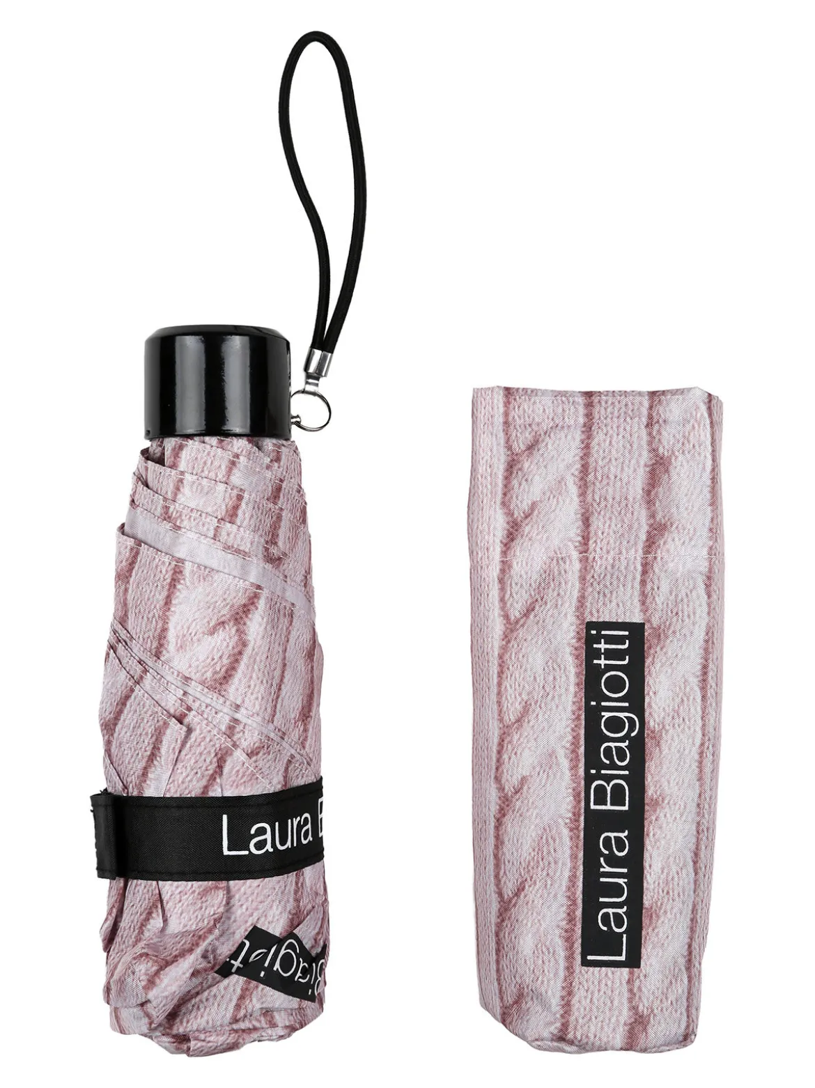 Laura Biagiotti Ombrello mini pieghevole - rosa